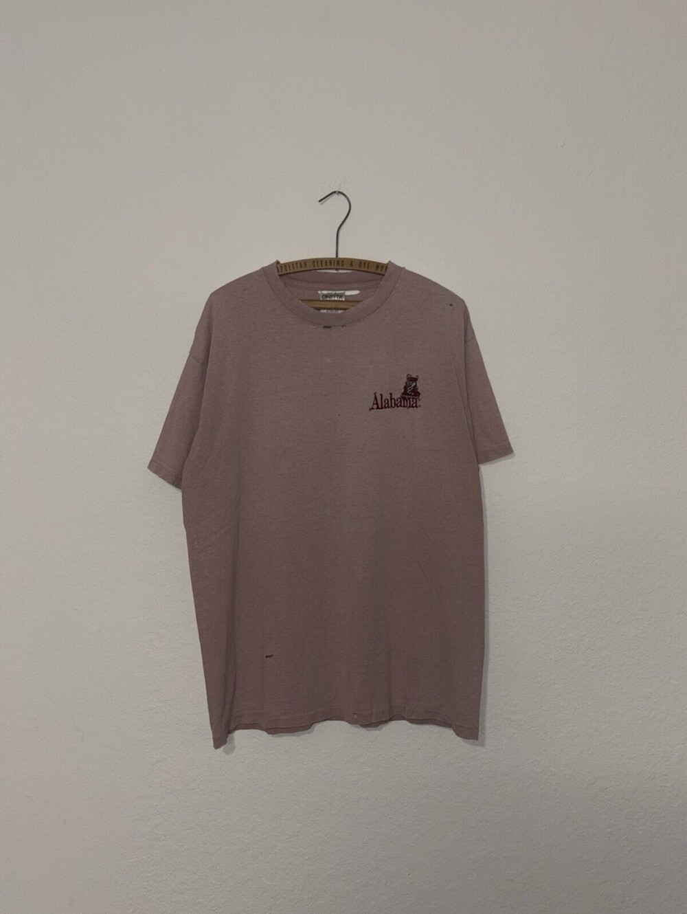 Vintage Alabama Crimson Tide Shirt Distressed Faded Oneita Shirt Size Men’s XL